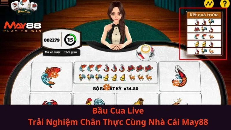 Bầu Cua Live| Trải Nghiệm Chân Thực Cùng Nhà Cái May88